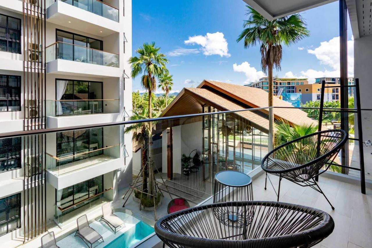 Palmyrah Surin, Modern 1Br With Terrace, 150 Meters To Surin Beach Exteriör bild