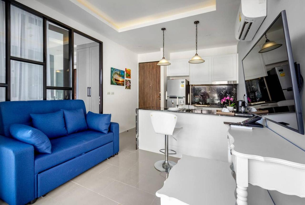 Palmyrah Surin, Modern 1Br With Terrace, 150 Meters To Surin Beach Exteriör bild