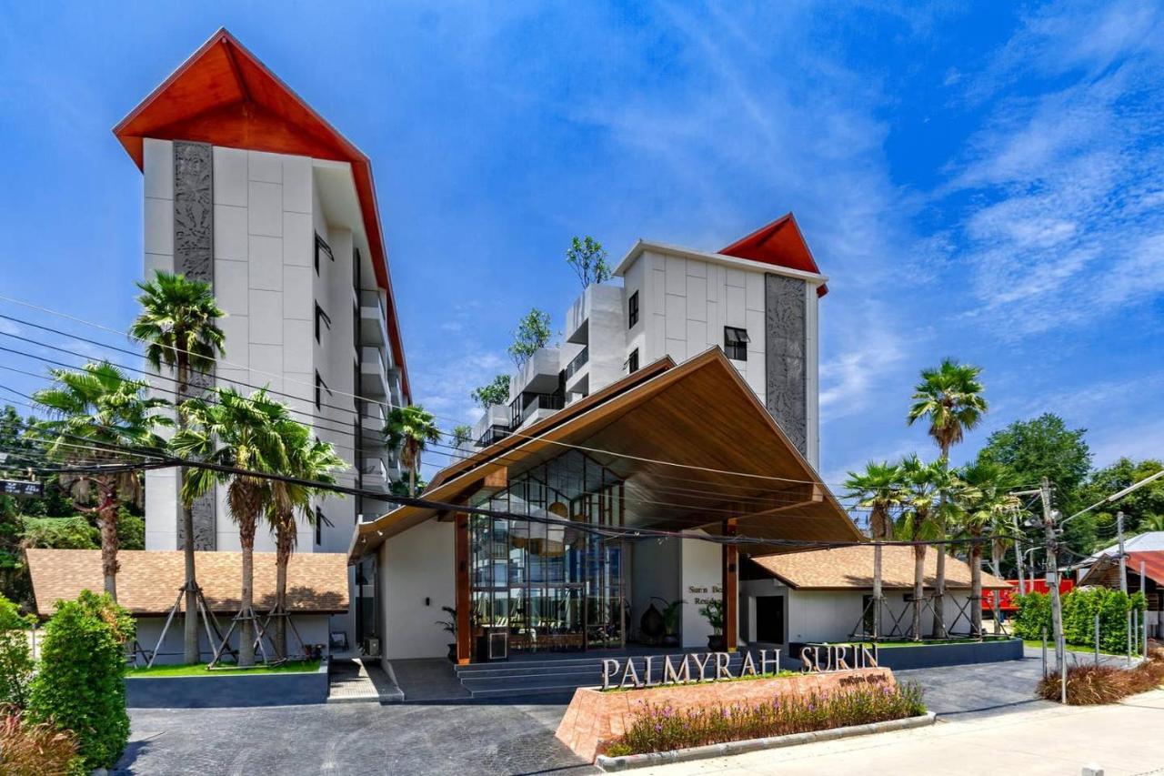 Palmyrah Surin, Modern 1Br With Terrace, 150 Meters To Surin Beach Exteriör bild