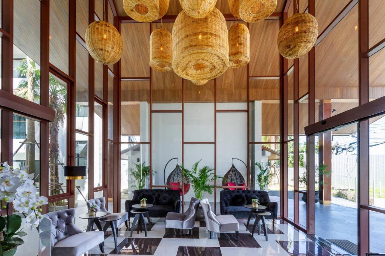 Palmyrah Surin, Modern 1Br With Terrace, 150 Meters To Surin Beach Exteriör bild